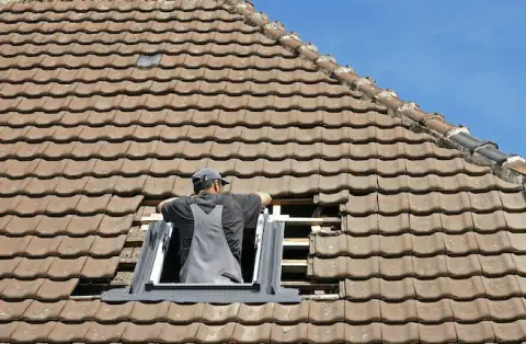 Pose de velux - Saint-Evroult-Notre-Dame-du-Bois